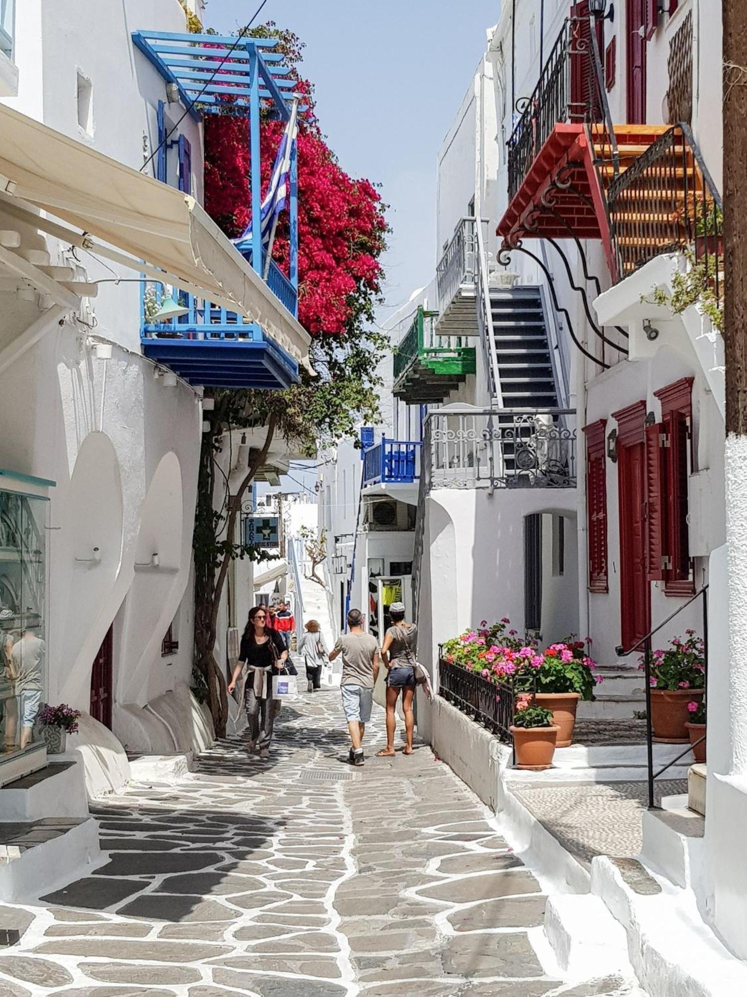 Aniko Suites White Alley Mykonos Town エクステリア 写真